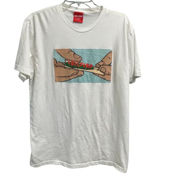 Full Send 420 Collection Rolling Tee Size Large Nelk Rare Graphic - Picture 1 of 3